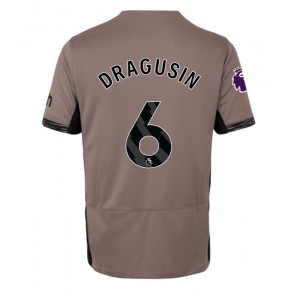 Tottenham Hotspur Radu Dragusin #6 Tredje Tröja Dam 2023-24 Kortärmad